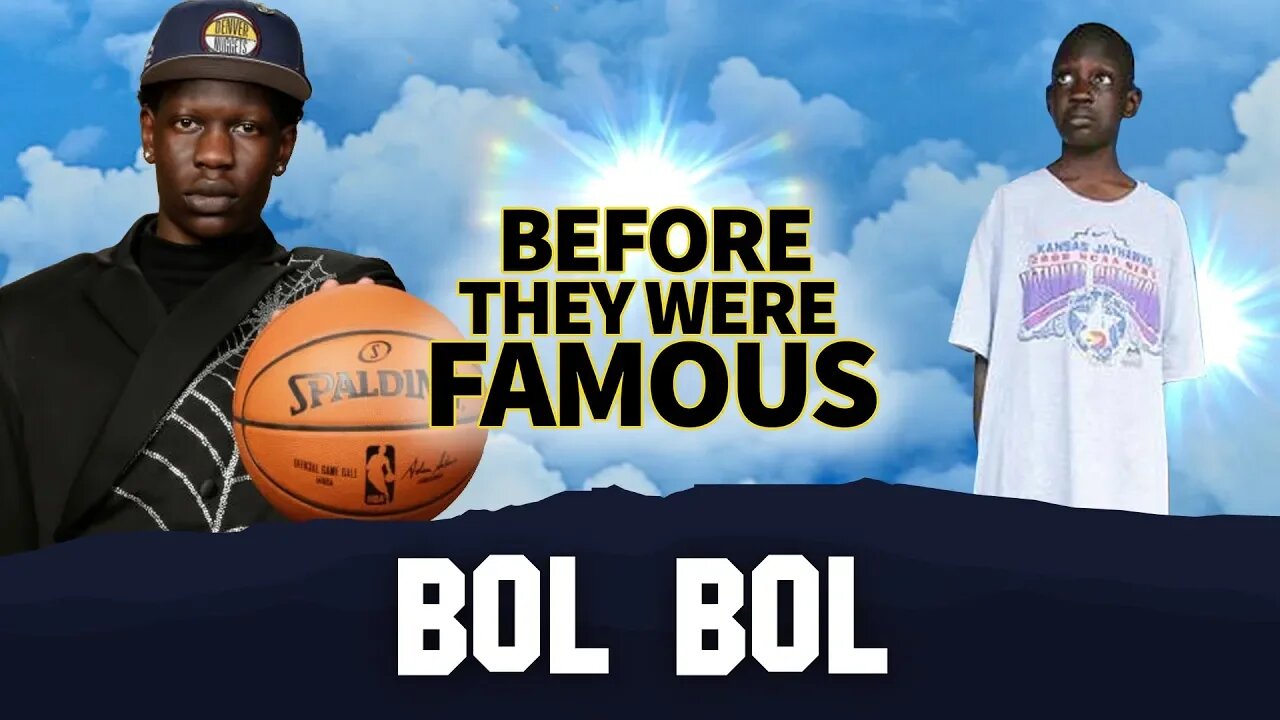 Bol Bol | Before They Were Famous | 7'2" 19 Yr Old Millionaire | Son Of Manute Bol