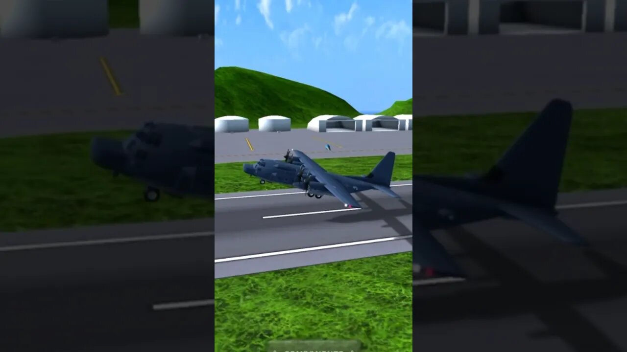 Destroying PS-26 with MC-130 | Turboprop Flight Simulator #shorts