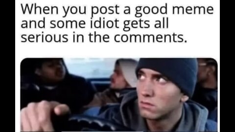 You post a good meme and.......