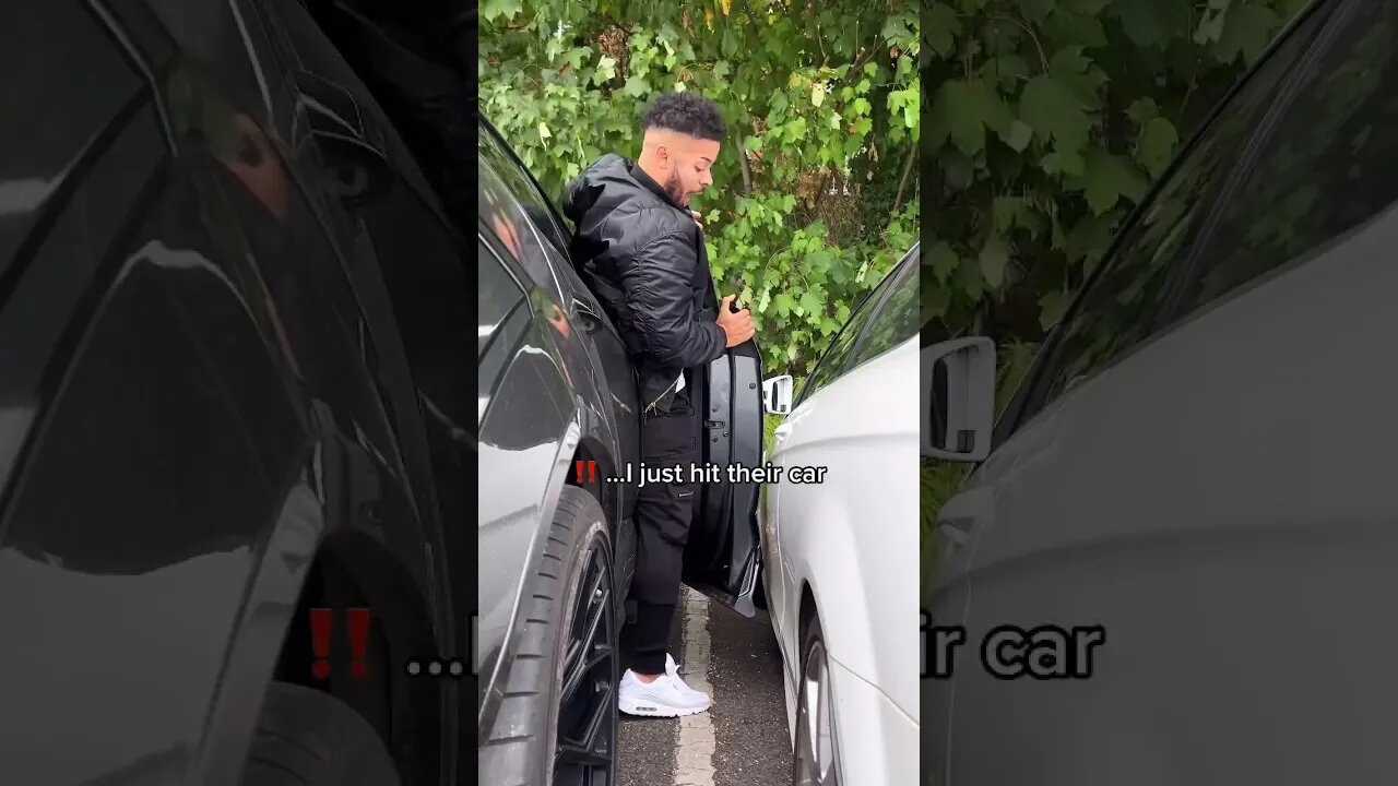 PARKING MY CAR BADLY 🚘👀 | Jeremy Lynch #Shorts