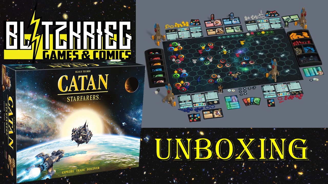 Catan: Starfarers Second Edition Unboxing