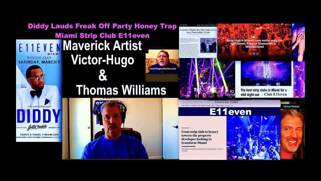 Diddy Lauds Freak Off Party Honey Trap Miami Strip Club E11even Owner Michael Simkins Brazenly Lies