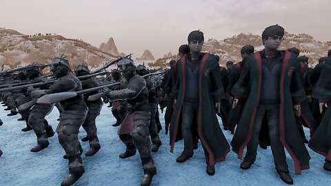 100K Orc Halberds Versus 100K Harry Potter's ( Harry Potter ) || Ultimate Epic Battle Simulator 2