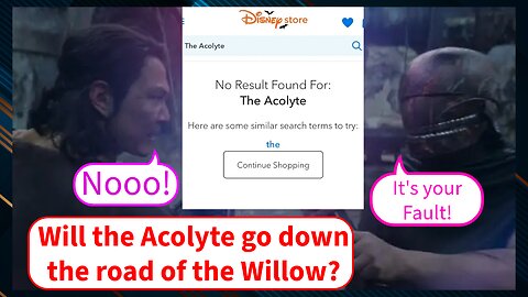 Merch Wars: The Acolyte Strikes Out on Disney+