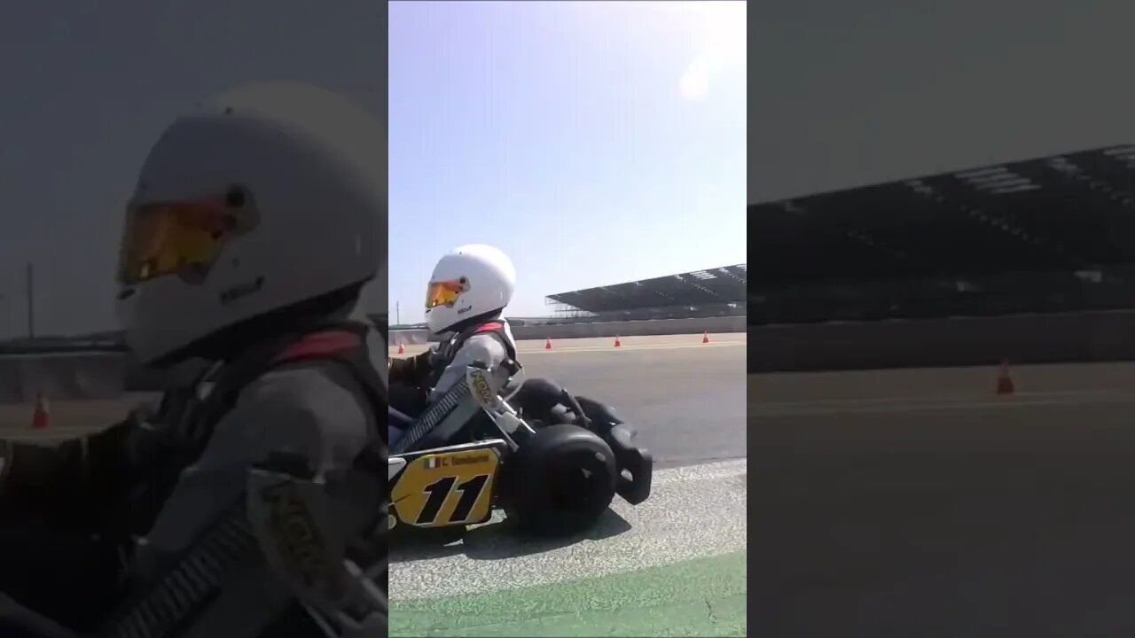 This Kid’s Go Karting Skills 😳🏎️
