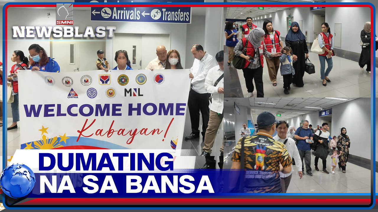 Ika-apat na batch ng Pinoy repatriates mula Gaza, dumating na sa bansa