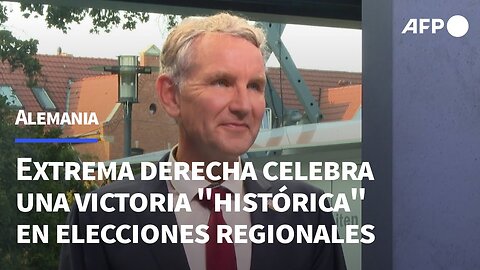 La extrema derecha alemana celebra una victoria "histórica" en elecciones regionales | AFP