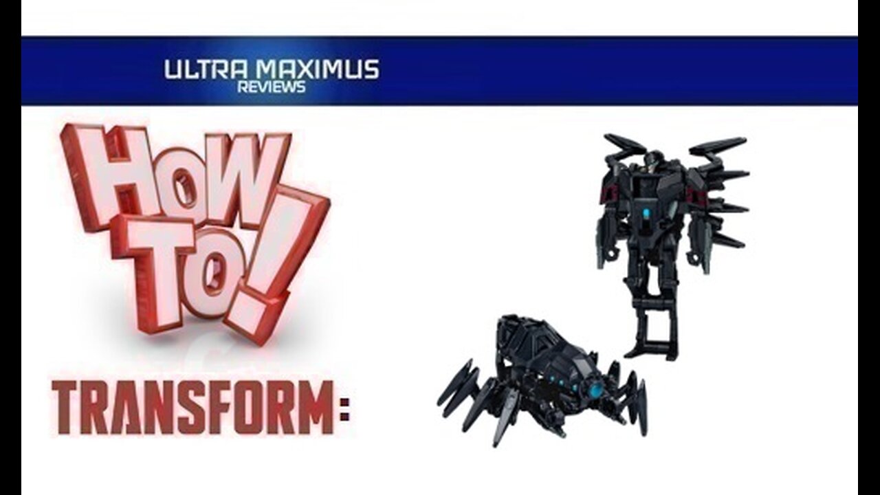 🔥 How to Transform Airachnid | Transformers ONE | 1 Step Changer