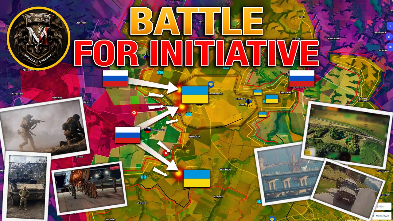 Chasiv Yar Caught In Pincers🎖Breakthrough At Makiivka⚔️Endless Zelensky💥Military Summary 2024.09.15