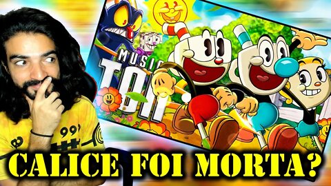 YERIK REACT - Tudo é Legal Demais! | Xicrinho e Caneco 2 (Cuphead) | Papyrus Da Batata