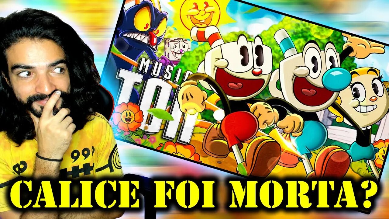 YERIK REACT - Tudo é Legal Demais! | Xicrinho e Caneco 2 (Cuphead) | Papyrus Da Batata
