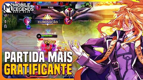 QUE VITÓRIA INSANA!! A PARTIDA MAIS LEGAL QUE JÁ JOGUEI EM ANOS!!! | MLBB