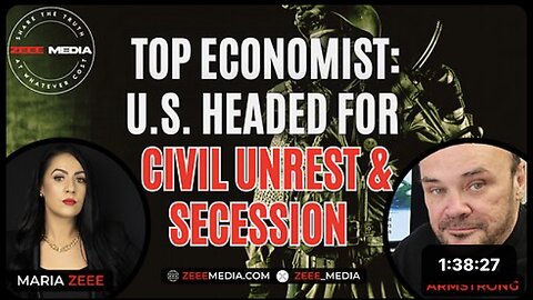 Martin Armstrong: Top Economist - U.S. Headed For Civil Unrest & Secession