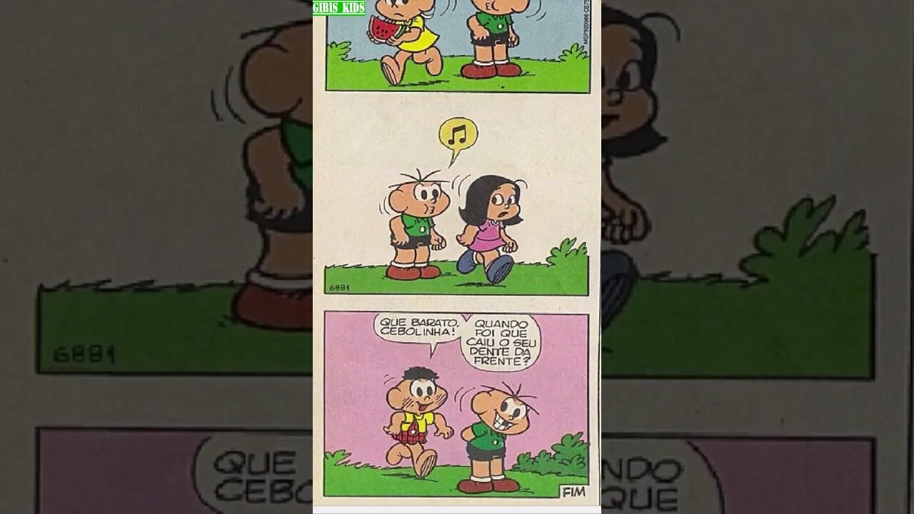 Cebolinha [Pause o Vídeo Caso Não Consiga Ler]