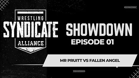 SWA Showdown 01| Mr. Pruitt vs Fallen Angel | WWE2K22