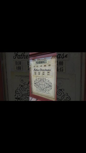 Disney's Epcot Festival Of The Holidays | Pay Attention To Where The Schedule Is.