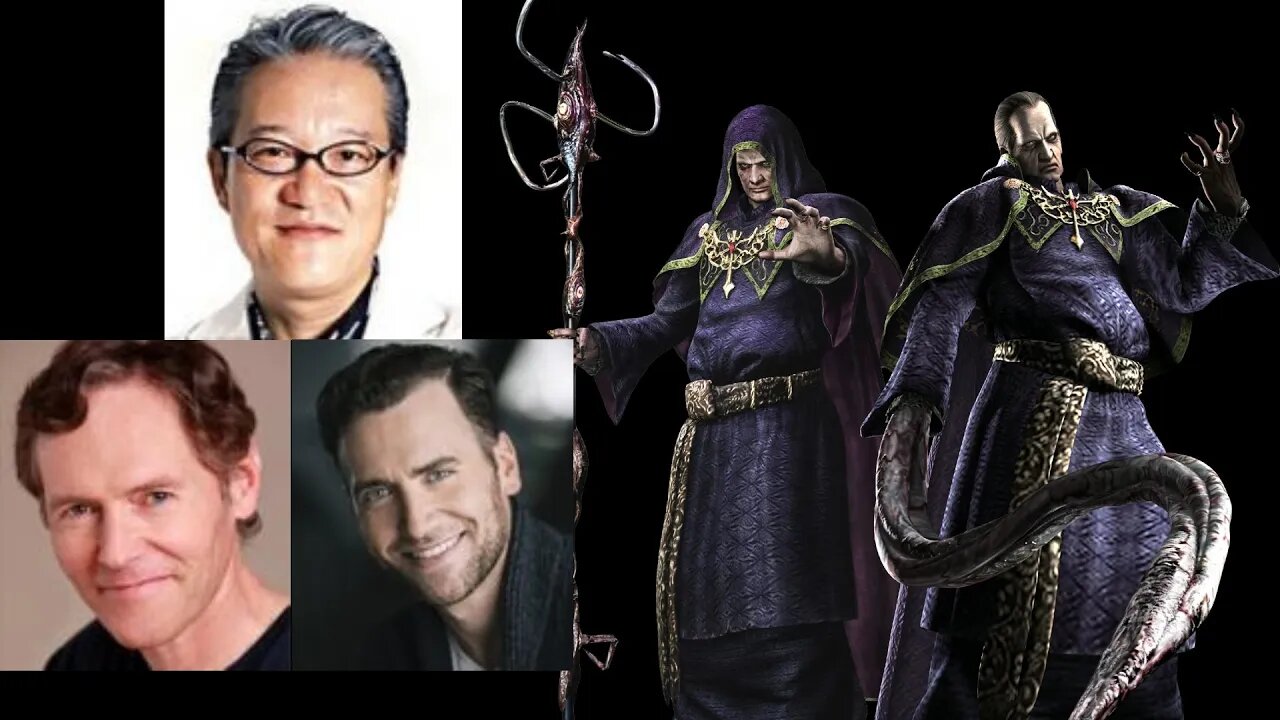 Video Game Voice Comparison- Osmund Saddler (Resident Evil)