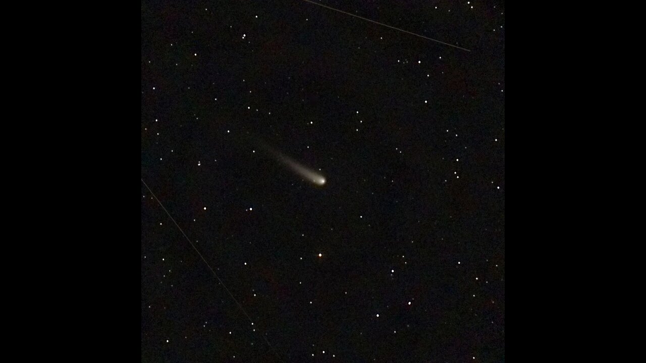 LARGE MOON, HELENE AND MILTON AND A COMET TO BOOT!!!