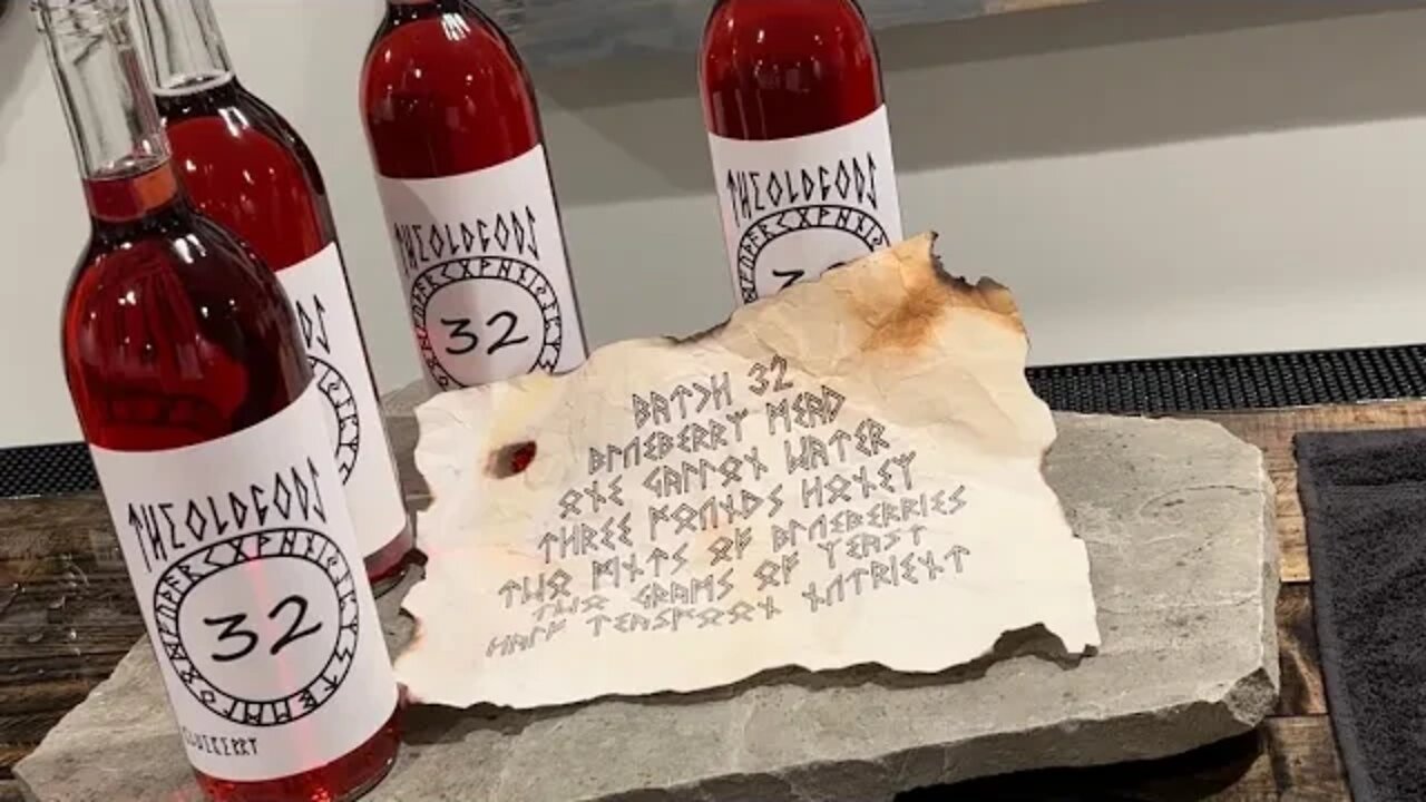 The best or worst blueberry mead you’ve ever seen from me!