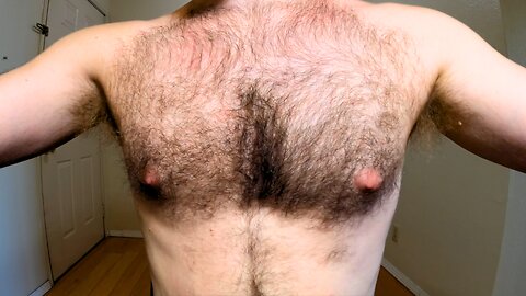 Revealing My Hairy Chest & Belly