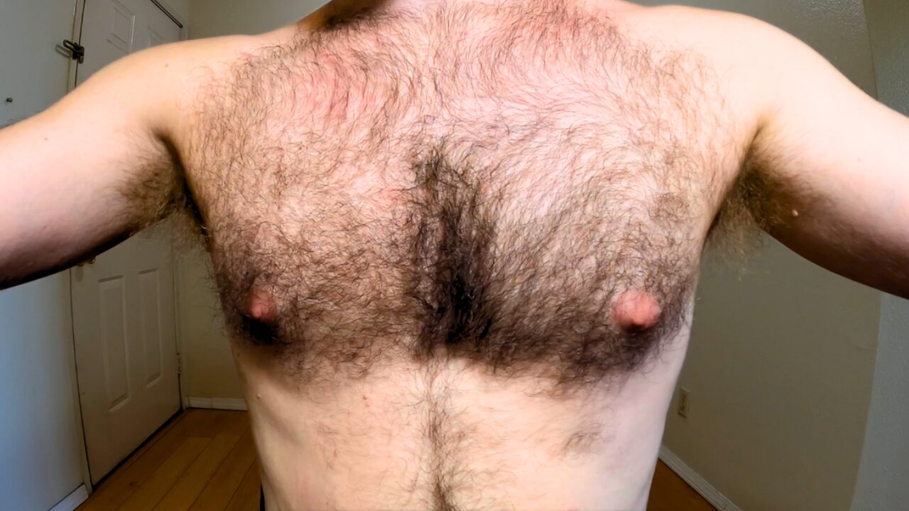 Revealing My Hairy Chest & Belly