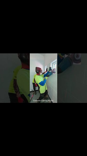 Cutting metal window frames in Jail