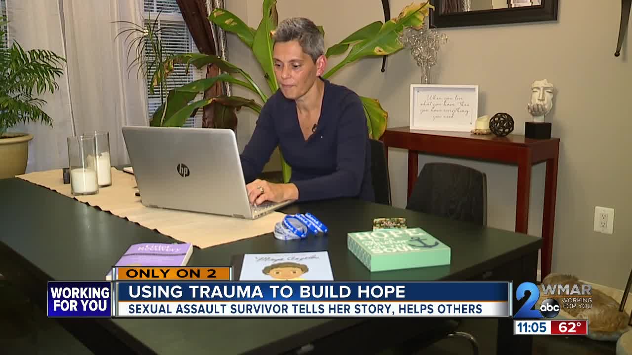 Sexual assault survivor shares story to save others