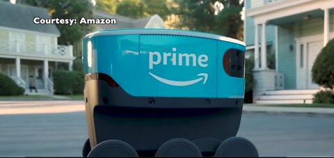 Amazon starts robot deliveries