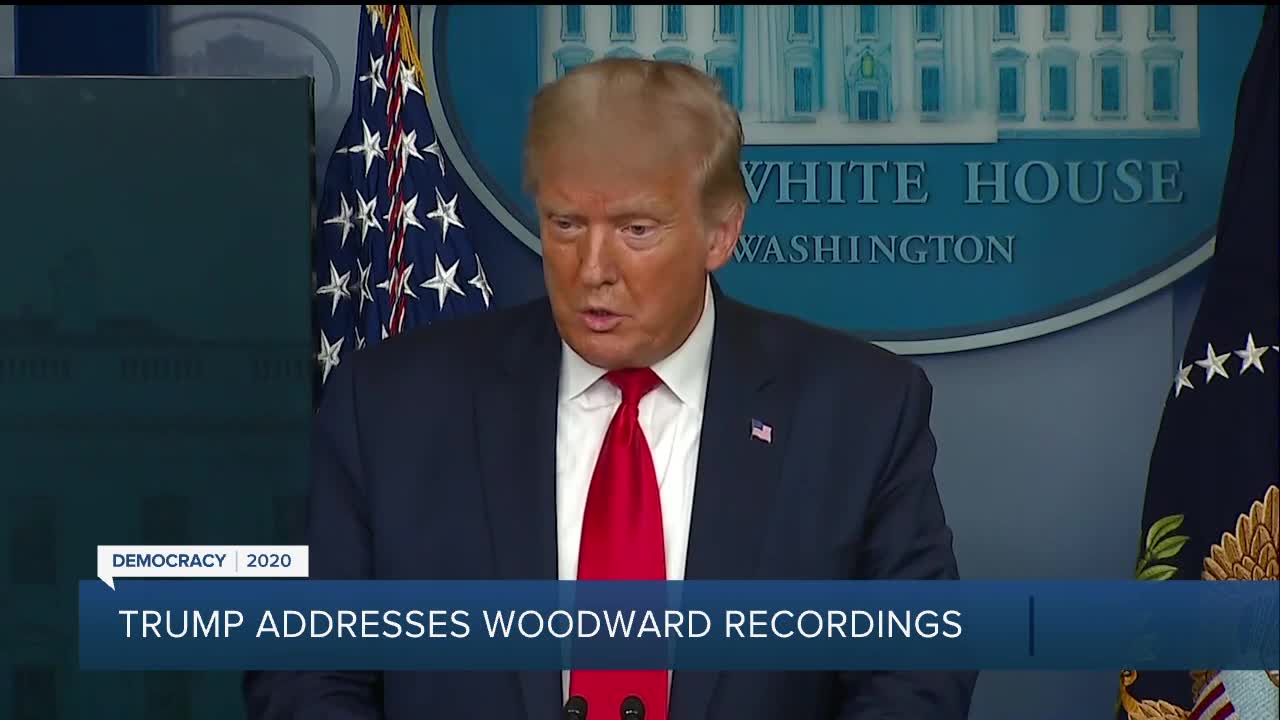 President Donald Trump making campaign stop in Michigan today