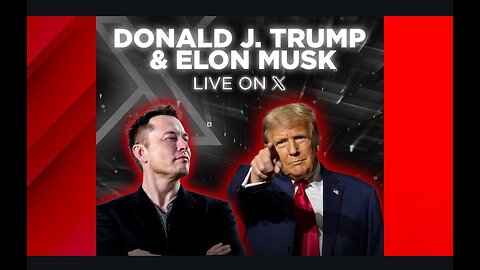 Elon Musk & Donald Trump Combined Views of the conversation 1 Billion