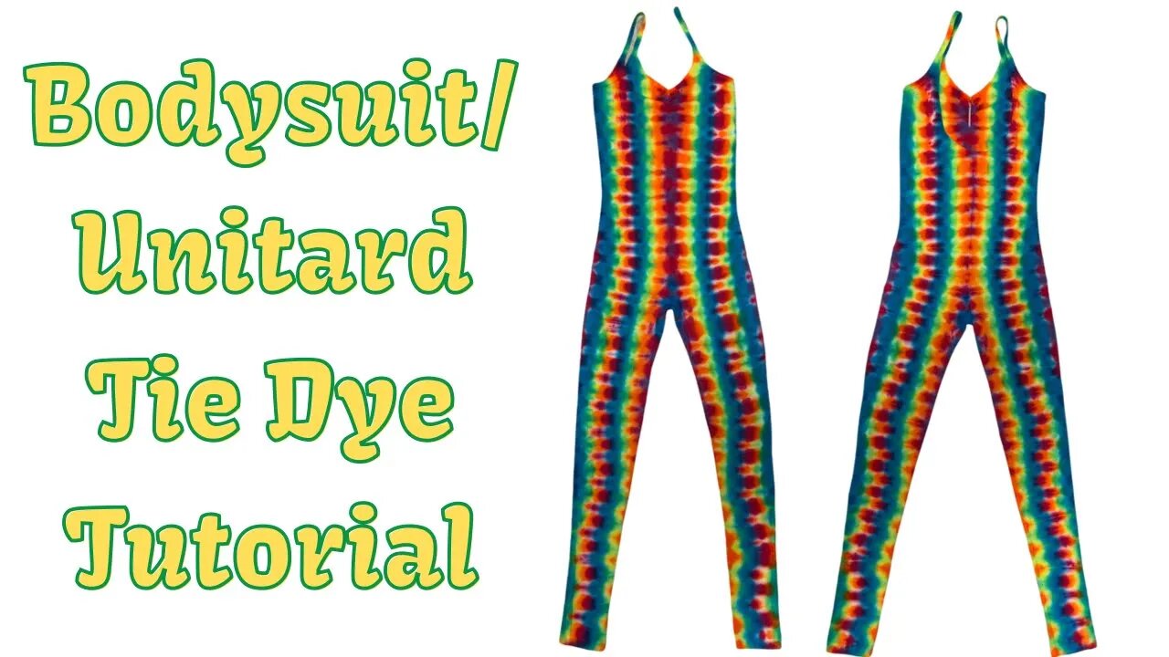 Tie-Dye Designs: Bodysuit/Unitard It’s a DISCO on your pants!