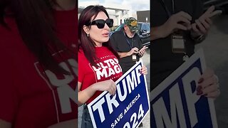 Thug Life - @LauraLoomered Laura Loomer absolutely OWNS Governor Ron DeSantis at book signing!
