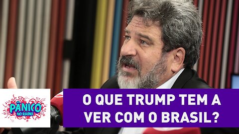 O que os EUA vivem com Trump tem a ver com o momento do Brasil? | Pânico