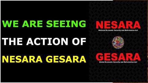 WE ARE SEEING THE ACTION OF NESARA GESARA - TRUMP NEWS