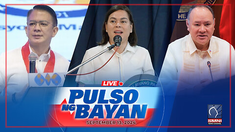 LIVE: Pulso ng Bayan kasama sina Admar Vilando at Jade Calabroso | September 13, 2024