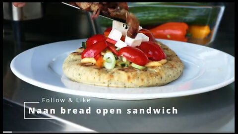 Naan sandwich
