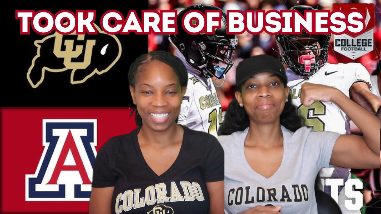 We Handled Business| Colorado vs Arizona Highlights|REACTION
