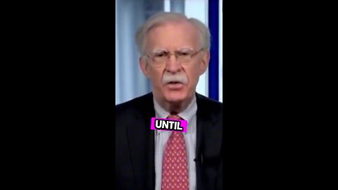 John Bolton Claims Trump Could Nominate a Horse for a Cabinet Position
