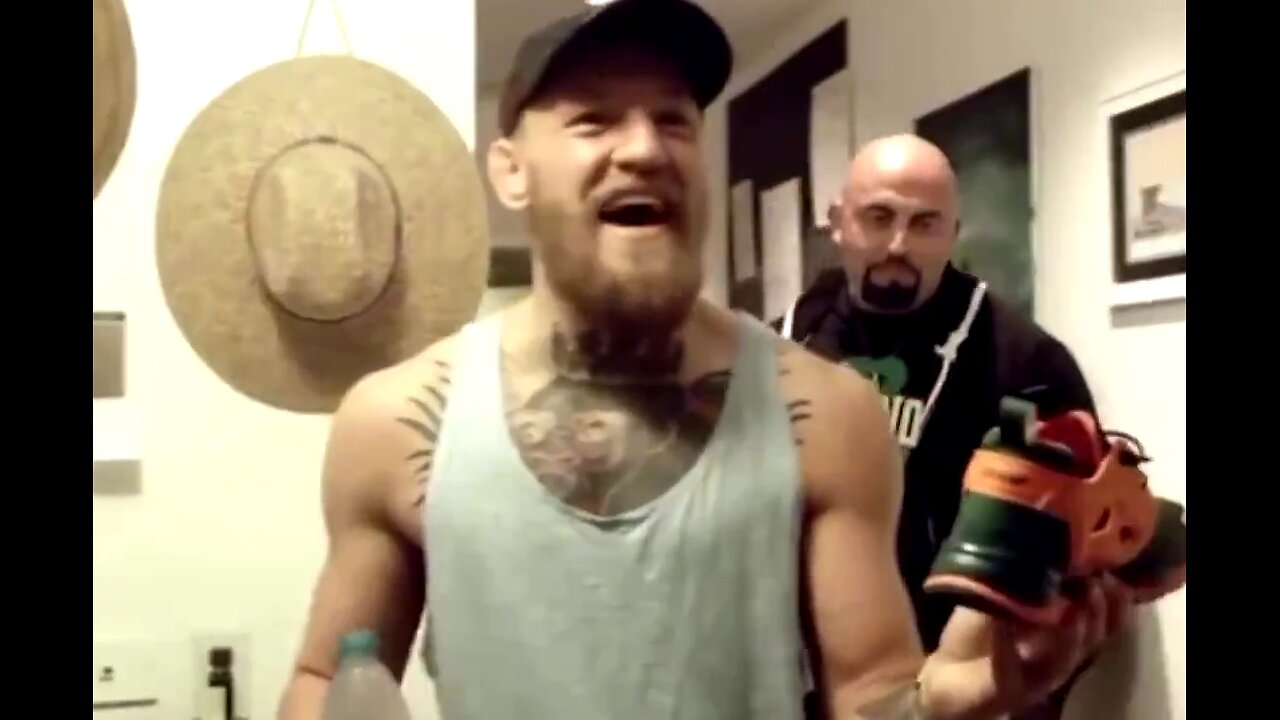 Conor McGregor visits a fan’s apartment