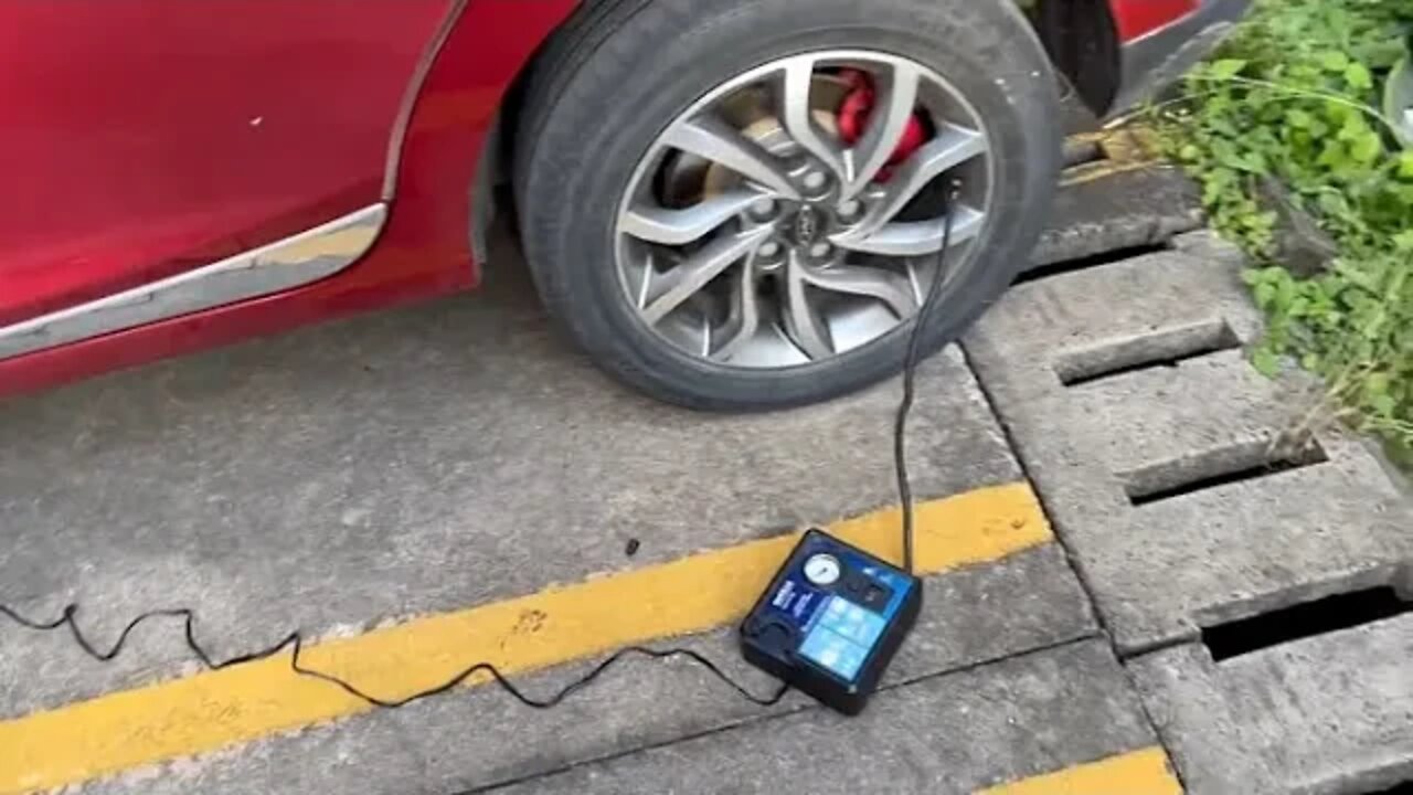 Até o pneu dar para calibrar em casa