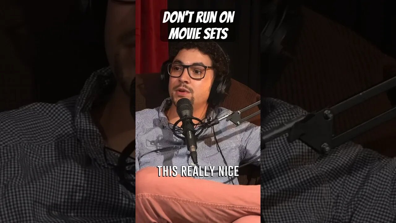 Great way to #break something or get #fired #funny #setlife #podcast #movies