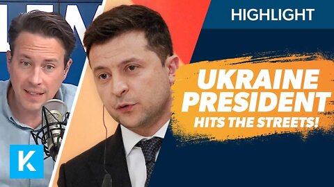 Ukraine President Hits The Streets and Goes Viral! (Here's Why)