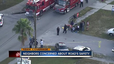 Safety concerns about road where 7 were struck at bus stop in Tampa