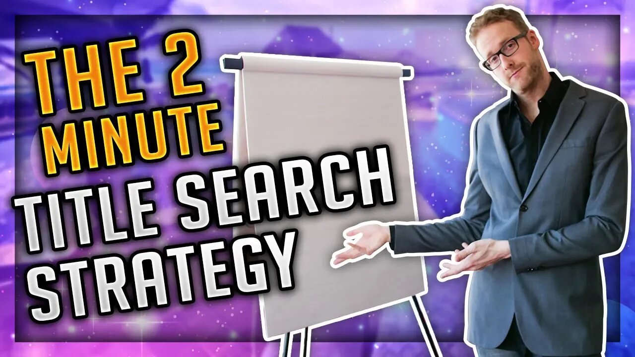 The 2 Minute Wholesale Title Search Strategy