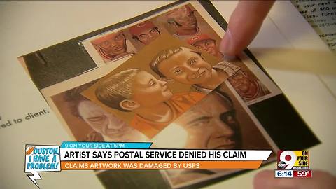Houston, I Have a Problem: Illustrator's work damaged by UPS