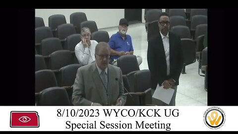 Budget Balanced on the backs of TAXPAYERS Important clips from the WYCO KCK UG meeting of 8/10/2023