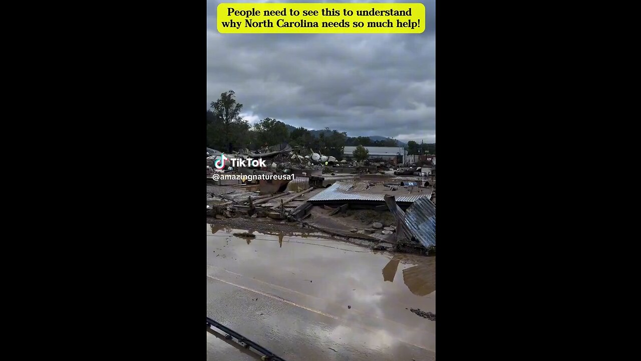 Western North Carolina, 30+ days after Hurricane Helene! Frank Fighting For Freedom