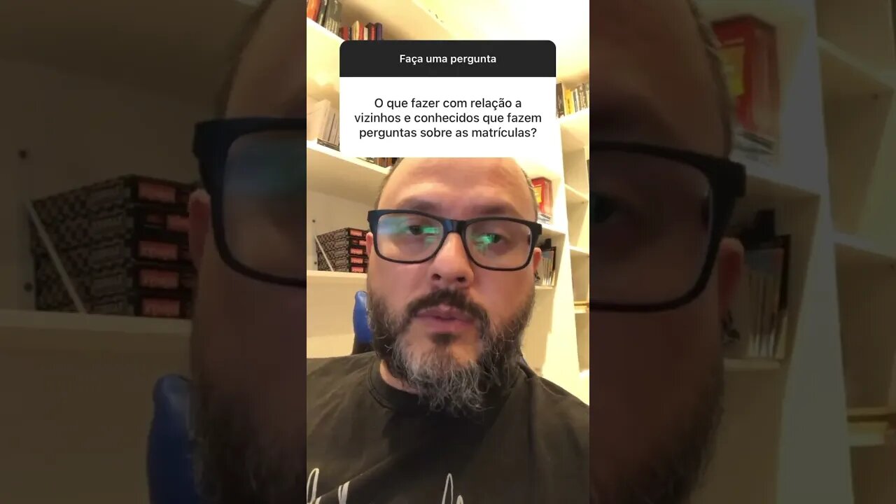 Como Responder Quando Questionam Onde Seus Filhos Estudam? #shorts