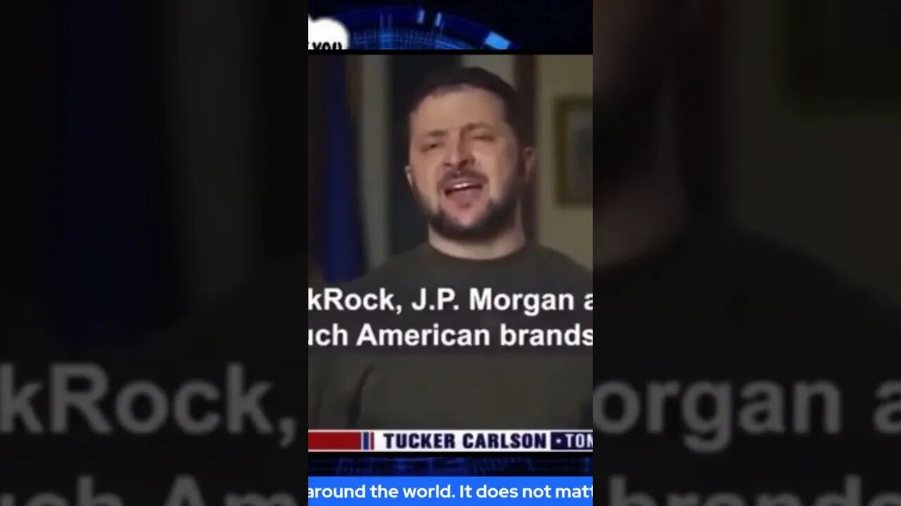 Zelenskyy is selling out the people of Ukraine to American corporations