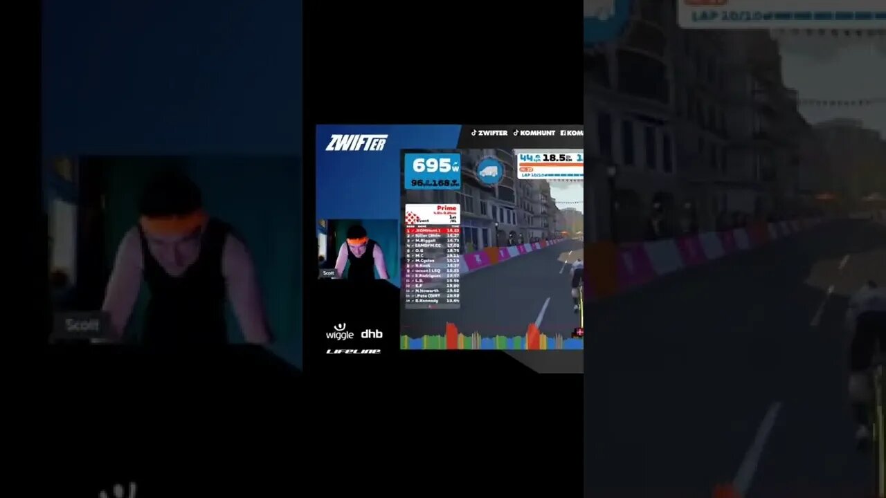100kg SPRINTER GOING LONG ON A ZWIFT RACE!?